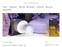 Tablet Screenshot of deep-tissue-massage-in-london.com